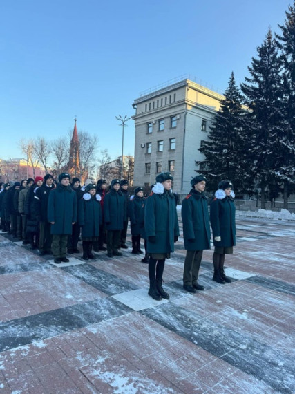 Знамя Поста №1 принять!.
